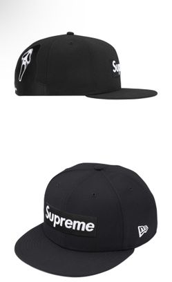 Supreme Ghostface Box Logo New Era Cap