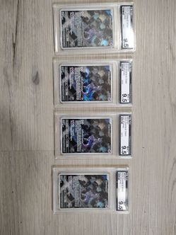 Pokemon cards slabs