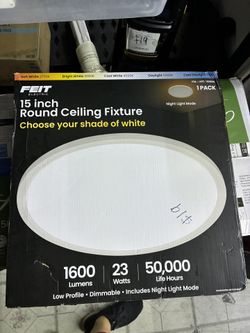 Feit Electric 15 inch Round Ceiling Fixture