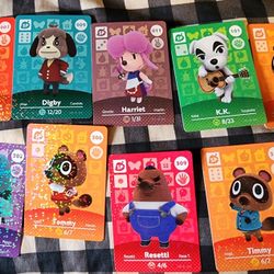  Animal crossing SP Amiibo Cards