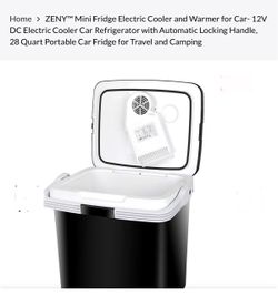 Mini fridge electric cooler and warmer