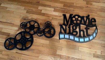 Movie night home decor