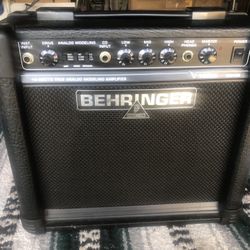 Behringer Guitar Amp For Practices