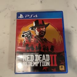 Red Dead Redemption 2 Playstation