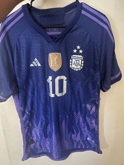 Adidas Argentina 2022 World Cup Away Jersey #10