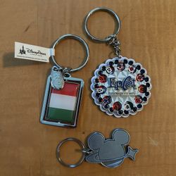 Disney’s Epcot Keychains