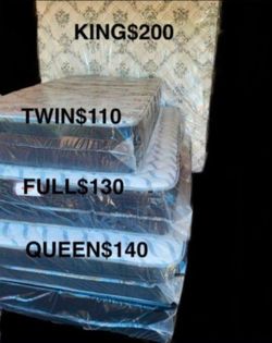 Mattresses King Queen Full Twin