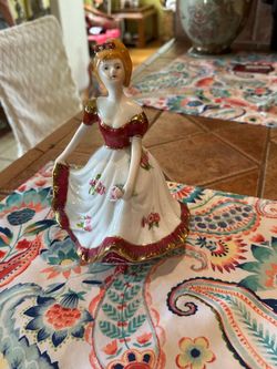 Cute porcelain figurine