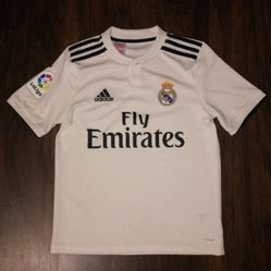 Real Madrid 2014 Adidas Jersey Size Large Youth