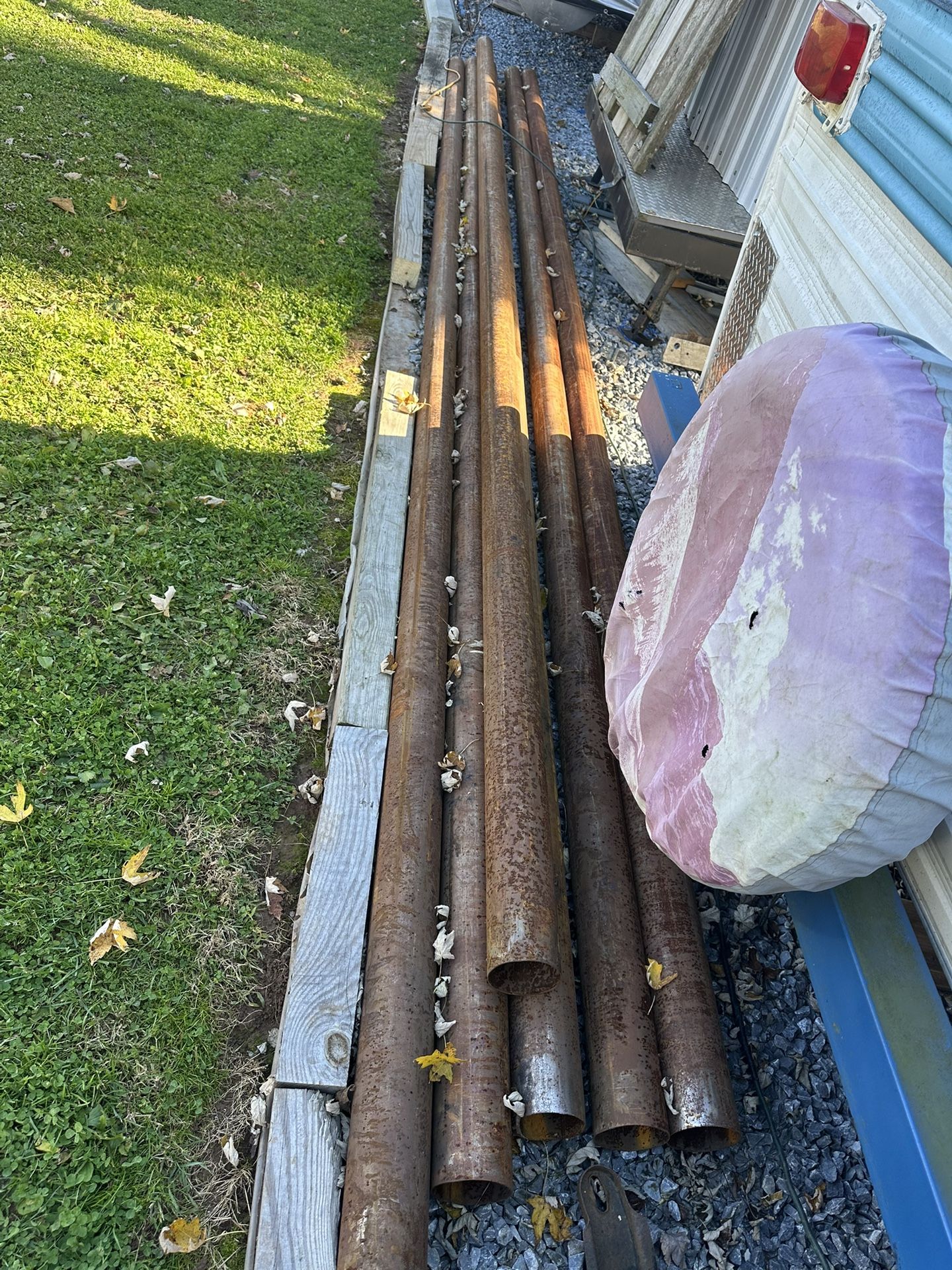 4” Diameter Steel Pipe