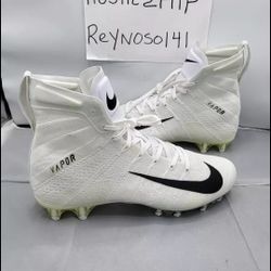 Nike Vapor Untouchable 3 Elite Football Cleats AO3006-100 White Mens Size 13