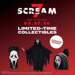 Scream 7 plush Only