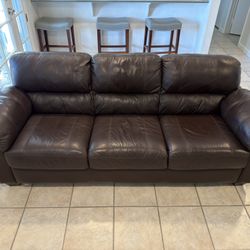 La-Z-Boy leather Sofa And Power Recliner
