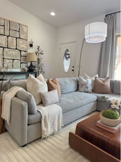 Light gray couch
