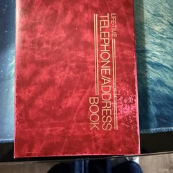 Hard Cover Address Book