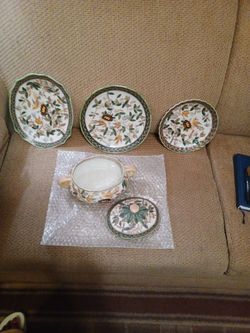 Oriental plate Settings