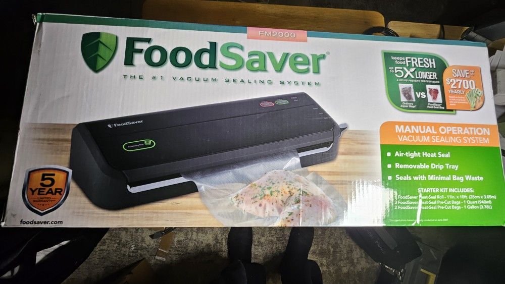 Food Saver Vacuumed Food Storage System