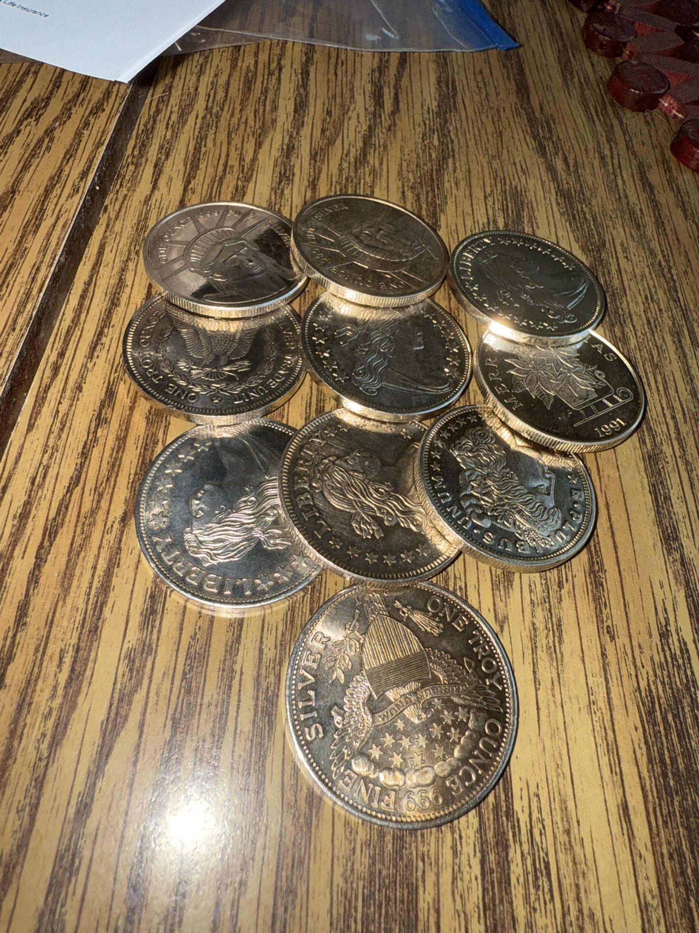 1 Oz Rounds Of Silver