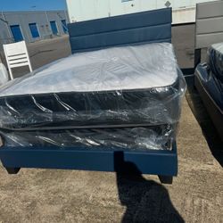 NEW TWIN FULL QUEEN KING SIZE BED WITH MATTRESS AND FREE DELIVERY 
