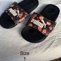 Puma Sandals Size 1