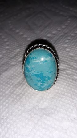 Beautiful Larimar ring #2