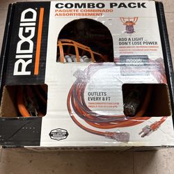 Extension Cord Combo Ridgid 