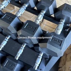 NEW DUMBBELL SET 5-50 WITH RACK 