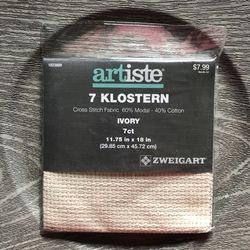 Ivory Cross Stitch Fabric