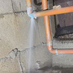 Copper, Water Line. 