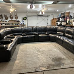Huge Reclining Sectional Couch