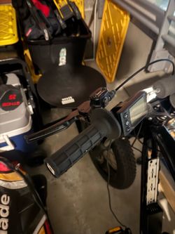 Electric Bike Handlebar with LCD Display