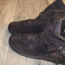 Nike Af1 High Velvet Brown 11.5 Mens