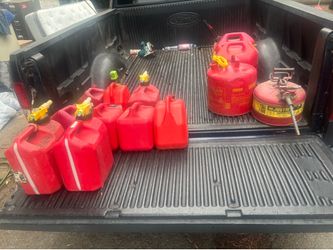 Used gas cans $10 and up!