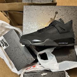 Jordan 4 Black Cat Size 11.5 And 12 