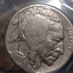 buffalo nickels wheat pennies and 1963 silver quarter