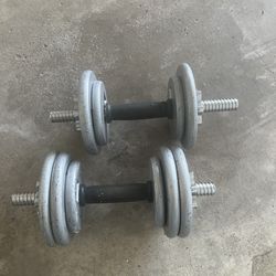 Adjustable dumbbell