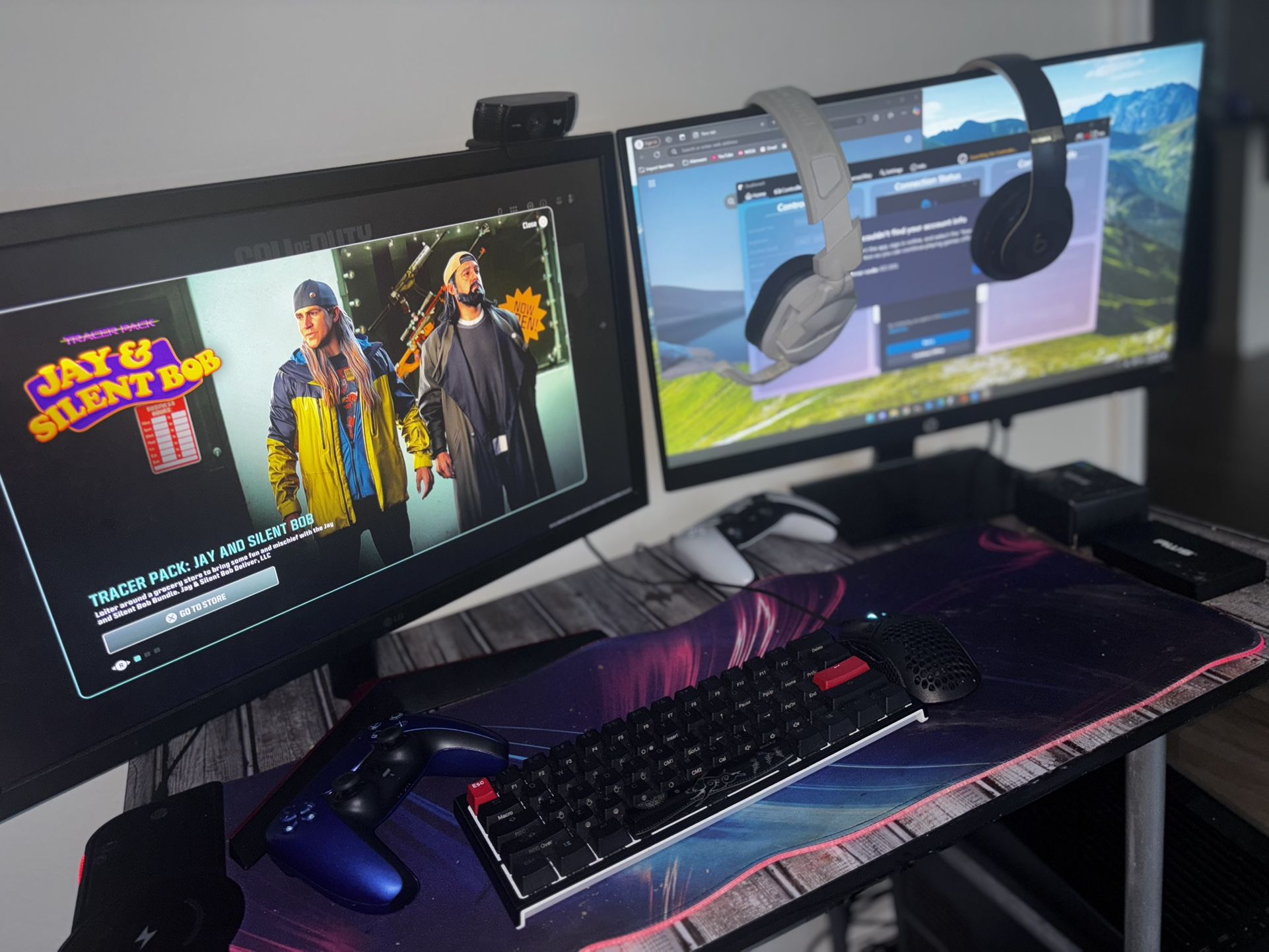 Gaming Pc And monitor