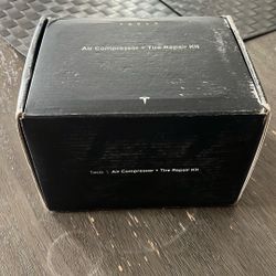 Tesla Air Compressor + Tire Repair Kit -NEW
