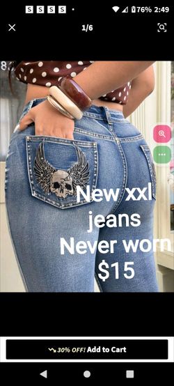 New jeans never worn xxl