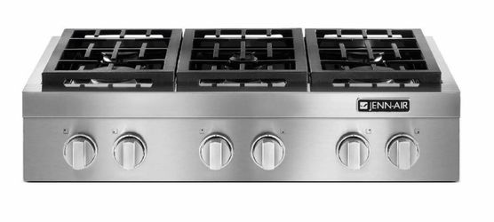 Brand-New, In-Box Jenn Air 36’ Gas Cooktop $1,800 or B/O