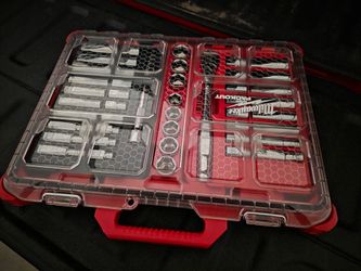 Milwaukee 1/2 in. Drive SAE/Metric Ratchet and Socket Mechanics Tool Set with PACKOUT Case (47-Piece)