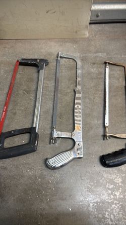 3 12” hacksaw