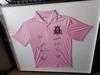 Autographed Golf Shirt