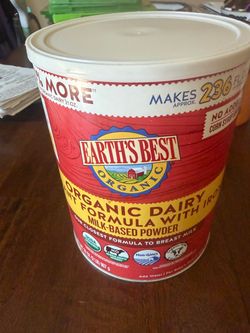 Earth's Best Organic Dairy Infant Formula Powder