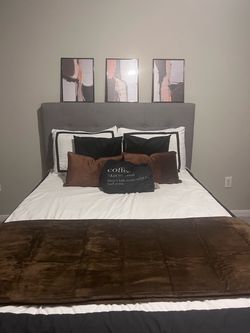 Full Bed: Bed frame, Mattress, Box Spring