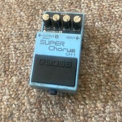 Boss CH-1 Super Chorus Guitar Pedal