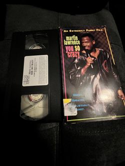 1993 Martin Lawrence You So Crazy Comedy Special VHS