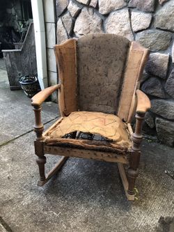Antique, Wooden Rocker