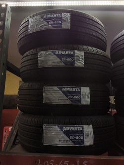 205/65-15 Advanta 4 New Tires $260 Installed & Balanced 50,000  Miles Warranty