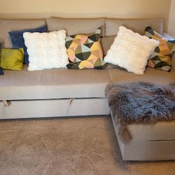 BÅRSLÖV 3-seat sleeper sofa